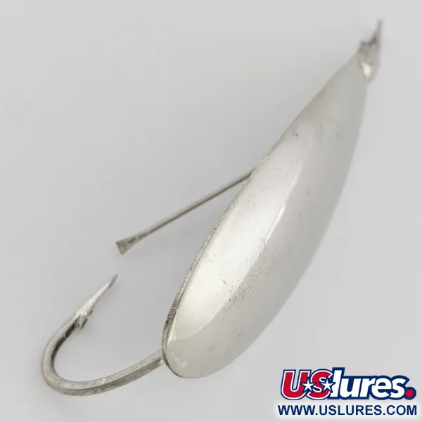 Johnson Silver Minnow Weedless Skeddrag, Nickel, 12g, #24548