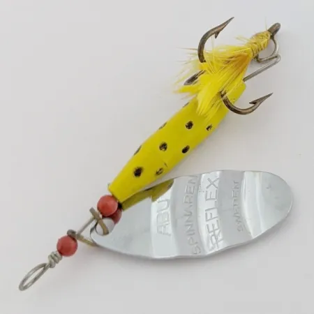 Abu Garcia Spinnaren Reflex Spinnare, Gul/Nickel, 7 g, #24553