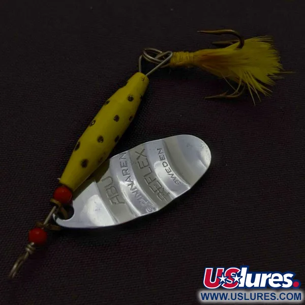 Abu Garcia Spinnaren Reflex Spinnare, Gul/Nickel, 7 g, #24553