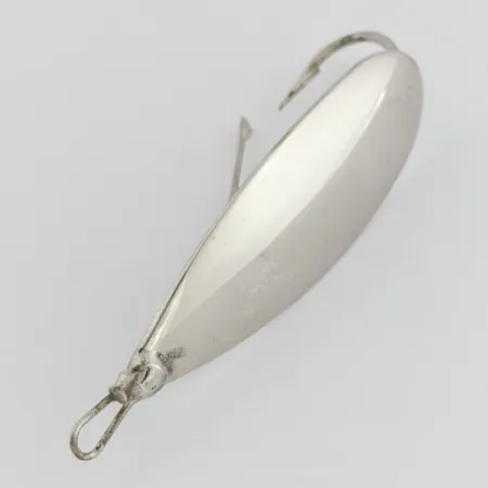 Johnson Silver Minnow Weedless Skeddrag, Nickel, 12g, Vasskydd, #24556