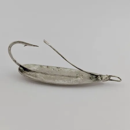 Johnson Silver Minnow Weedless Skeddrag, Nickel, 12g, Vasskydd, #24556