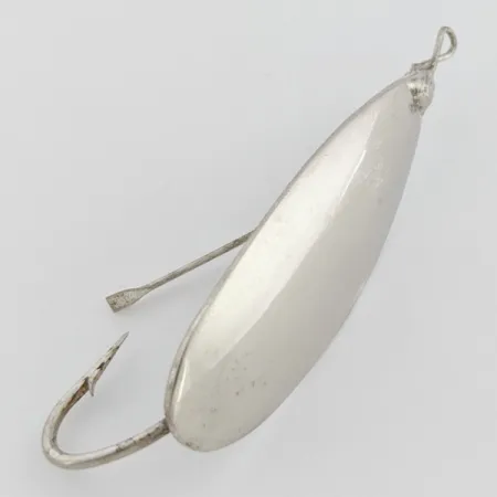 Johnson Silver Minnow Weedless Skeddrag, Nickel, 12g, Vasskydd, #24556