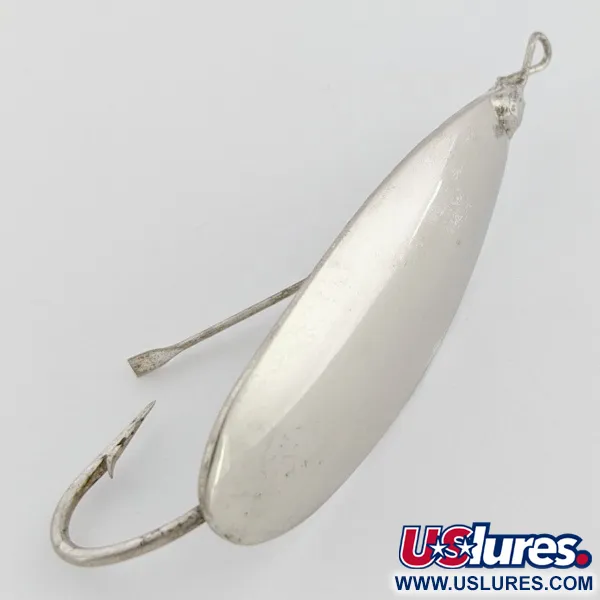Johnson Silver Minnow Weedless Skeddrag, Nickel, 12g, Vasskydd, #24556