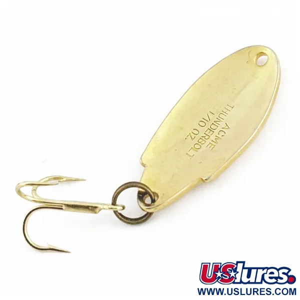 Acme Thunderbolt Skeddrag, Gold, 3.5g, Stämplad, #24557
