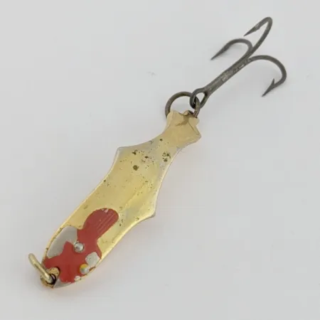 Pflueger Pippin Wobbler skeddrag, guld/röd, 6g, #24582