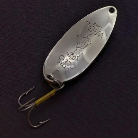 Little Cleo (Hula Girl) skeddrag, nickel, 14 g, Hula-motiv, #24590