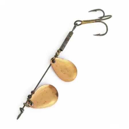 Worth Double Blade Spinner, Koppar, 1.5 g, Dubbla Skedar, #24603