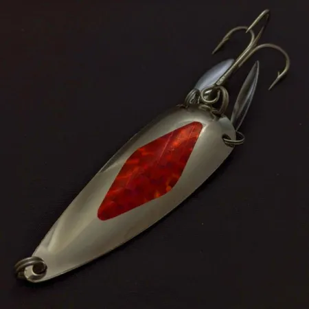 Marathon Skeddrag, vit/röd, 17g, blad, #24602