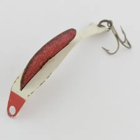Hayden’s Multi-Wag #2W Skeddrag, röd/vit/glitter, 7 g, #24642