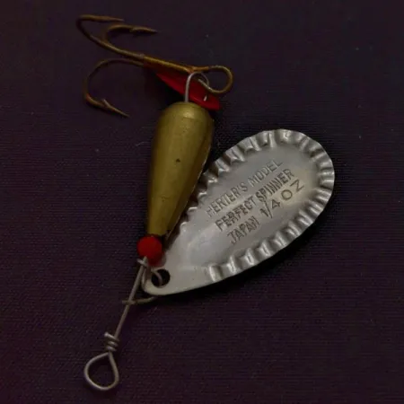Herter's Perfect Spinner Spinnare, Silver, 7g, Vågig sked, #24651