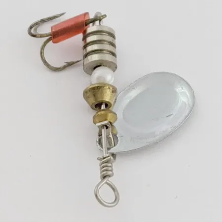 South Bend Spinner Spinnare, Nickel, 2.7g, Röd Slang, #24673