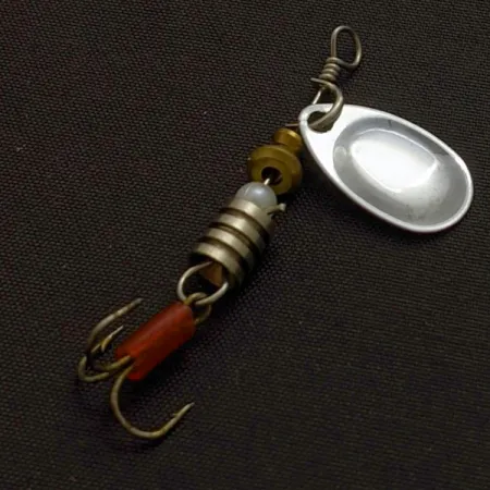 South Bend Spinner Spinnare, Nickel, 2.7g, Röd Slang, #24673