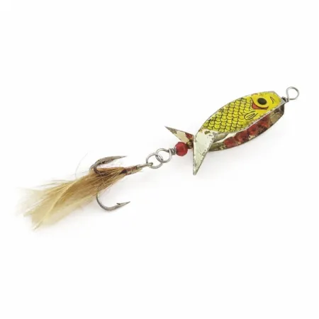 Spinnare Mack's Hummbait, nickel/röd, 9g, vingkropp, #24676