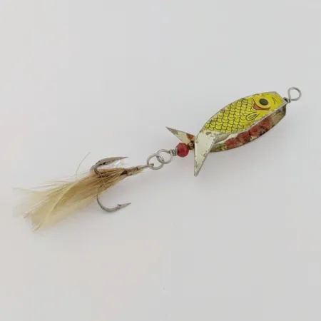 Spinnare Mack's Hummbait, nickel/röd, 9g, vingkropp, #24676