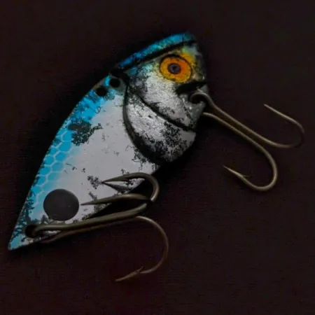 Cordell Gay Blade Vibrationsdrag, Nickel/Blå, 12g, Fästhål, #24687
