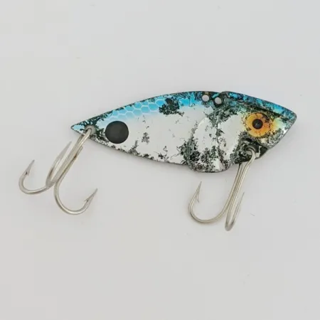 Cordell Gay Blade Vibrationsdrag, Nickel/Blå, 12g, Fästhål, #24687
