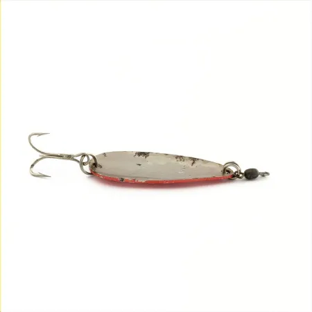 Skeddrag Dura-Pak Dura Pack Spoon, Nickel/Röd/Vit, 6g, Rand, #24706