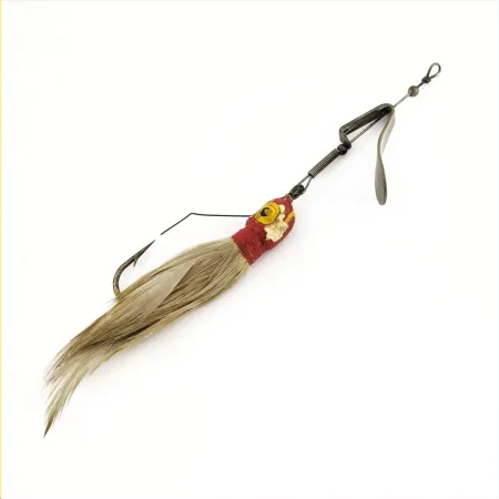 Weezel Baby Feather Minnow, Nickel, 18 g, ogrässkydd, #24711