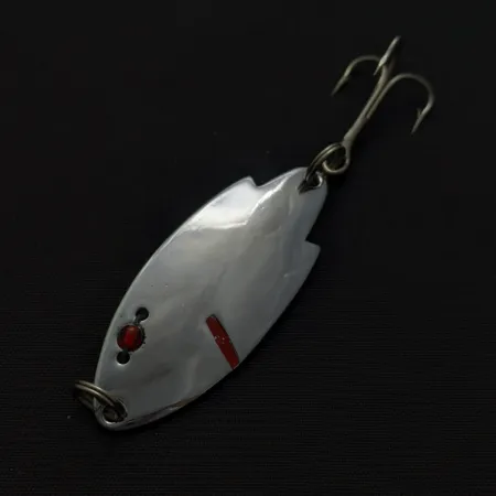Herter's Swiss Spoon Skeddrag, Nickel, 7g, Röd Pärla, #24721