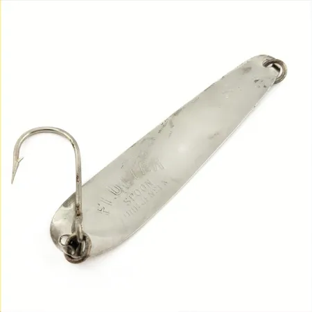 Luhr Jensen Flutter Spoon 44 Skeddrag, Nickel, 4 g, Vintage, #24737