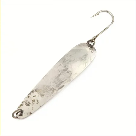 Luhr Jensen Flutter Spoon 44 Skeddrag, Nickel, 4 g, Vintage, #24737