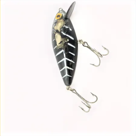 Vobbler Bomber Speed Shad, Svart, 12g, ingjuten sked, #24745