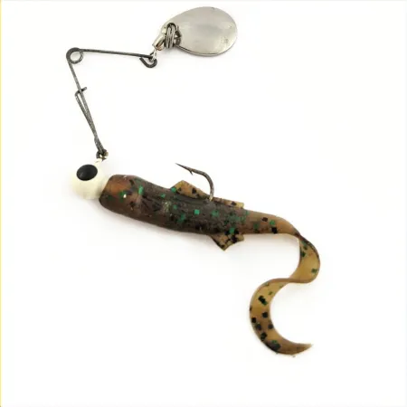 Doll Spinnerbait Spinnerbait, nickel/vit, 4g, curly tail, #24767