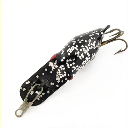 Eddie Pope Hot Shot vobbler, svart glitter, 1.5 g, #24774