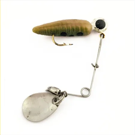 Johnson Beetle Spin Spinnare, Nickel/Gul, 2.5g, #24785