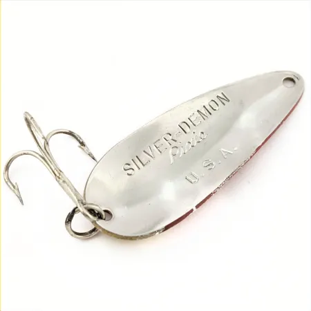 Silver-Demon Pixie Skeddrag, Röd/Nickel, 11g, S-Profil, #24790