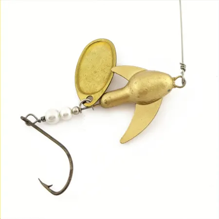 Vintage Reef Runner Blade Spinner, guld, 21g, bevingat huvud, #24792