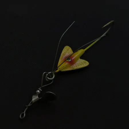 Arbogast Hawaiian Wiggler Spinnbete, Gul, 7g, Vasskydd, #24793