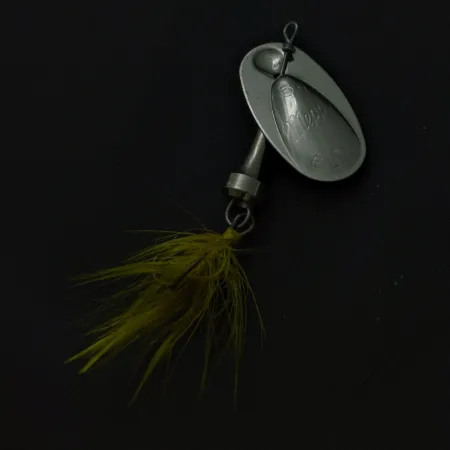 Mepps Elix Spinnare, Mässing/Silver, 5 g, Klädd Trekrok, #24812