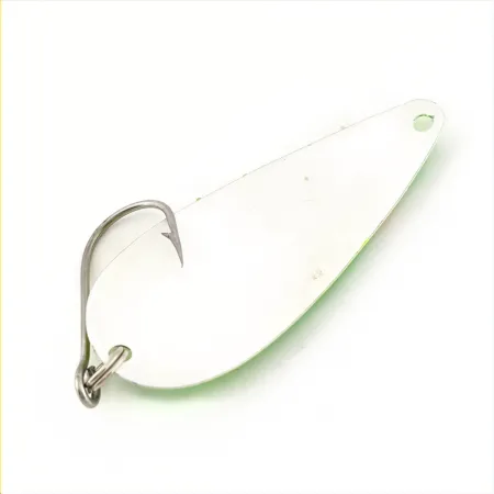 Moonshine Lures Flutter Skeddrag, Gul Grön, 7 g, Enkelkrok, #24818