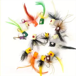 Vintage set med 16 flugpoppers