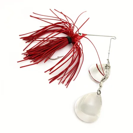 Finny Super Pro Spinnerbait, Nickel/Röd, 17g, Tandem Colorado, #24949