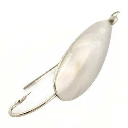 Luhr Jensen Silver Spoon Skeddrag, Nickel, 5 g, Vasskydd, #25188