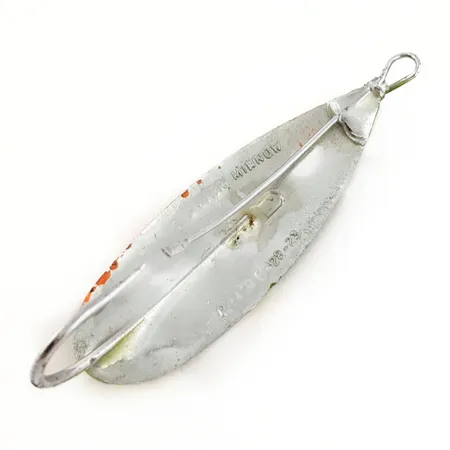 Vintage Johnson Silver Minnow Weedless, Grön/Orange, 9 g, #25191