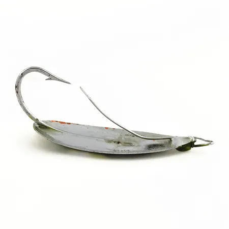 Vintage Johnson Silver Minnow Weedless, Grön/Orange, 9 g, #25191