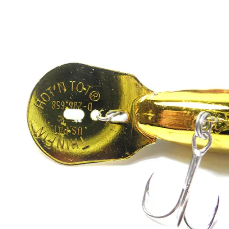 Storm Hot'N'Tot Thin Fin Wobbler, Guld Metallic / Svart, 12g, #0041