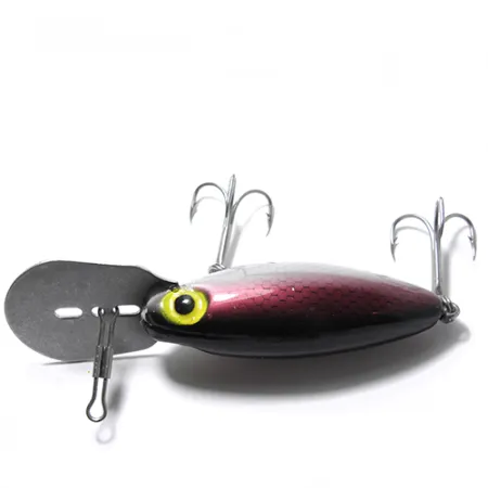 Storm Hot'N'Tot Thin Fin Wobbler, Mörkröd, 12g, Metallsked, #0043