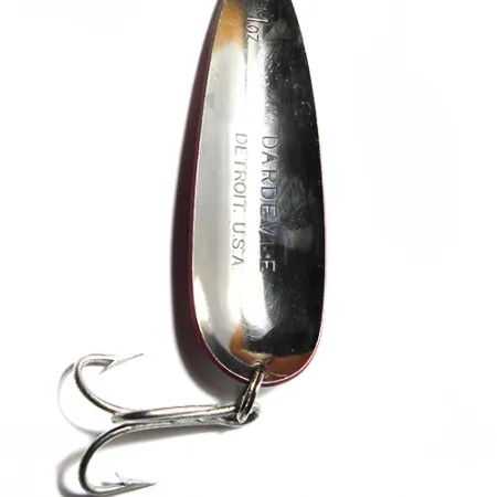 Eppinger Dardevle Skeddrag, Röd / Vit, 28g, Detroit-stämpel, #0062