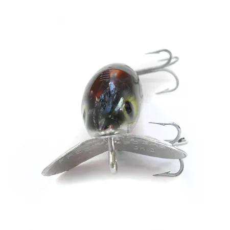 Fred Arbogast Jitterbug Ytbete, Black/Nickel/Pink, 7g, #0085