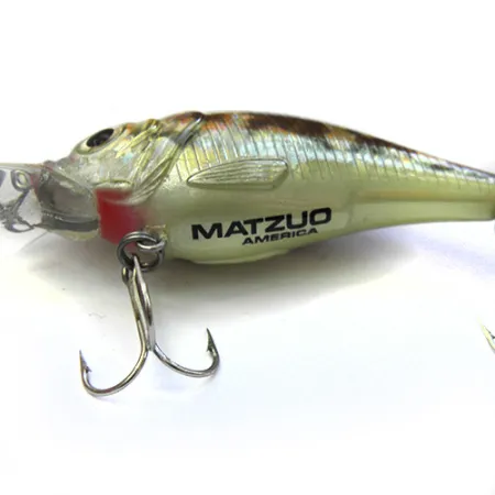 Matzuo America Wobbler, Silver / Hologram / Grön, 11g, 3D-ögon, #0090