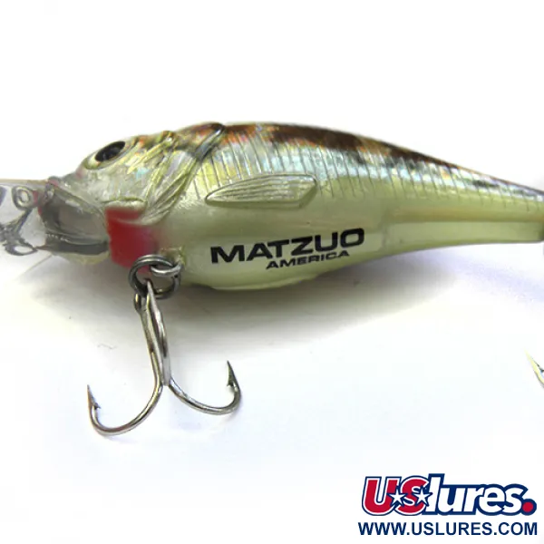 Matzuo Crank Wobbler, Kromblå, 11g, Flytande, #9254