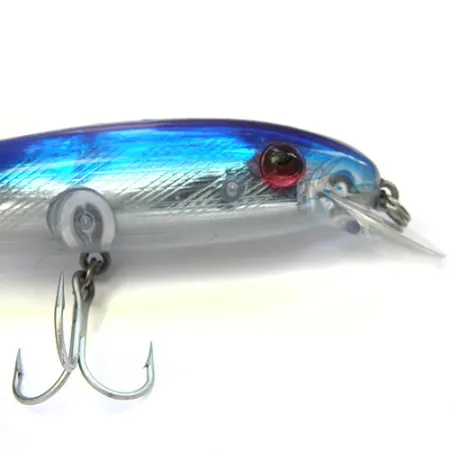 Rebel Windcheater Minnow Wobbler, Blå/Röd/Silver, 21g, Motvind, #0094