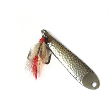 Hopkins s1 Skeddrag, Nickel, 9g, Hamrad Textur, #0112