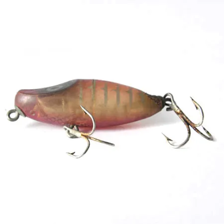 Heddon River Runt Wobbler, Red / Yellow Stripes, 8.3g, #0173