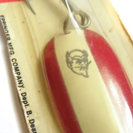 Dardevle Eppinger Skeddrag, Röd / Vit, 28g, Klassisk, #0178