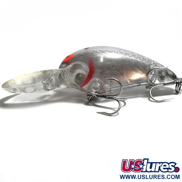 Bomber Djupgående, Natur/Röd, 10,6g, Rasselkammare, #0189